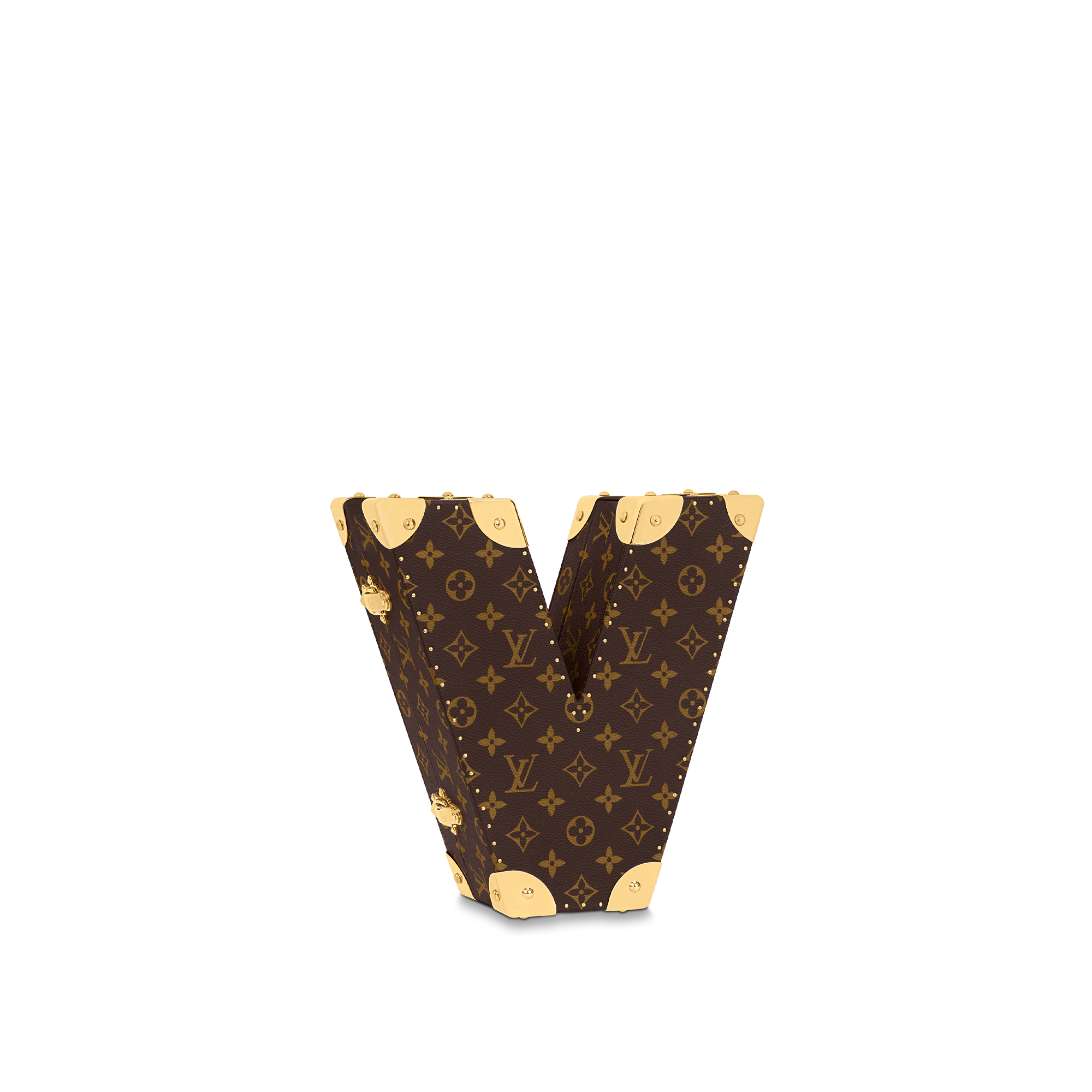 Letter Trunk V Monogram Canvas - Hardsided | LOUIS VUITTON